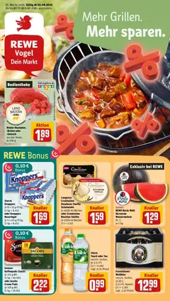 Vorschau von dem Prospekt des Geschäftes Rewe, gültig ab dem 03.08.2026