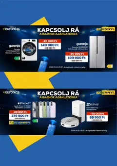 Euronics - Euronics akciós újság megtekintése, amely érvényes 2026.05.21.-től