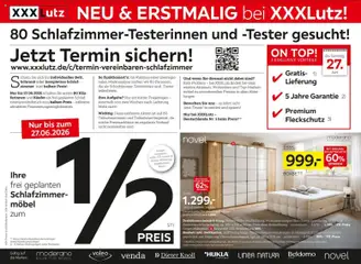 Vorschau von dem Prospekt des Geschäftes XXXLutz, gültig ab dem 06.06.2026