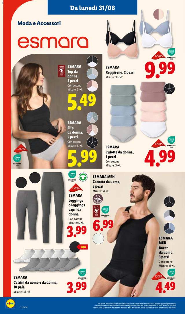 Nuovo volantino Lidl dal 27/08
