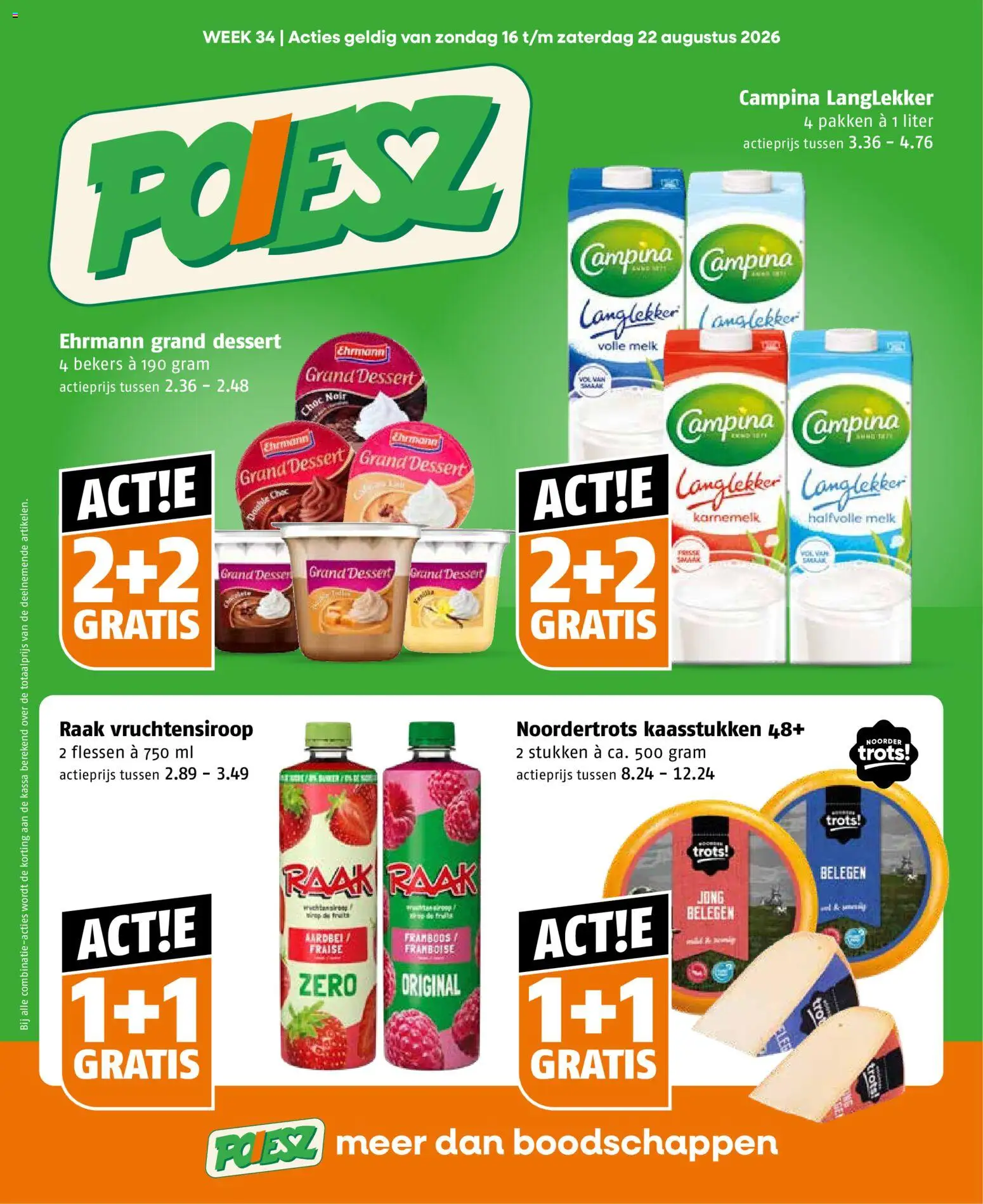 Voorbeeld van Poiesz folder van winkel Poiesz geldig vanaf 16-08-2026