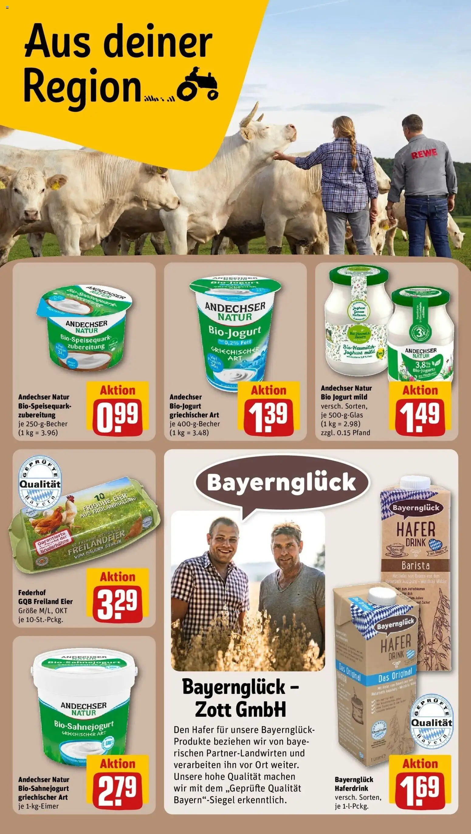 Vorschau von dem Prospekt des Geschäftes Rewe, gültig ab dem 26.10.2026