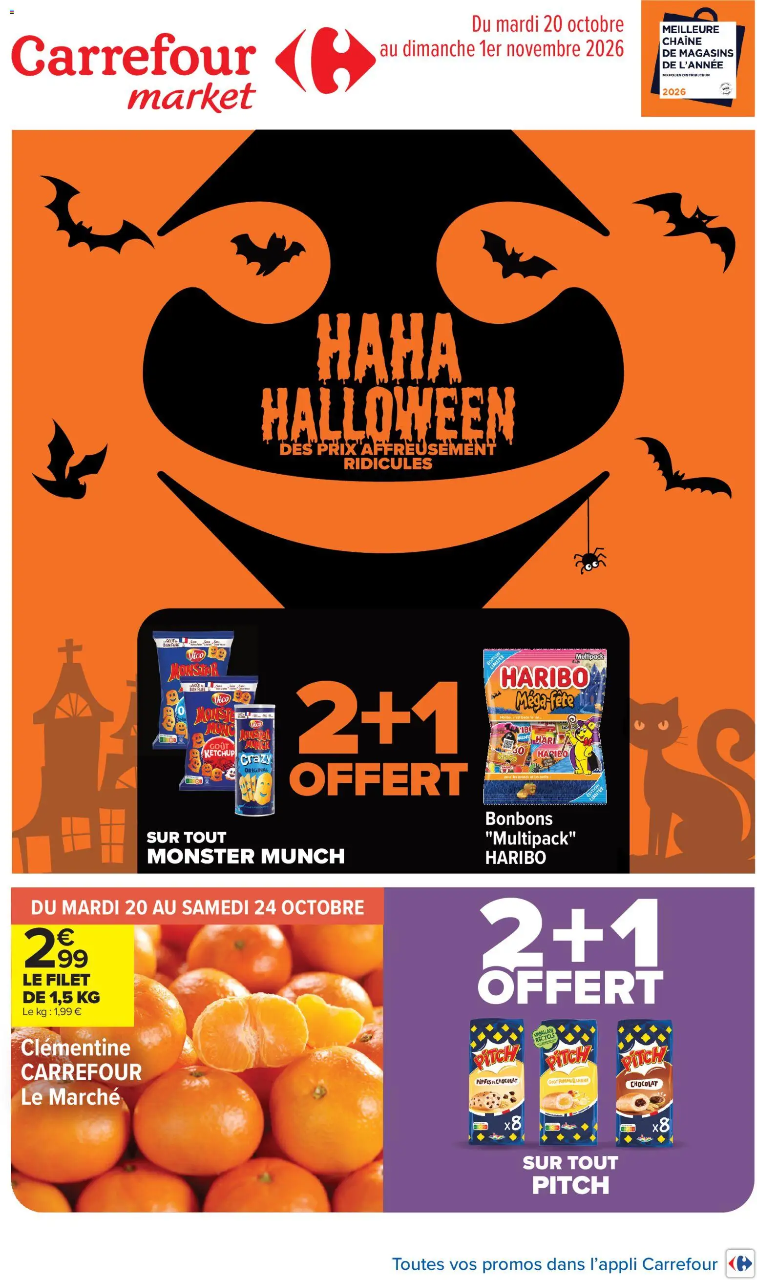 Prévisualisation de Carrefour catalogue du magasin Carrefour formulaire valide 20/10/2026