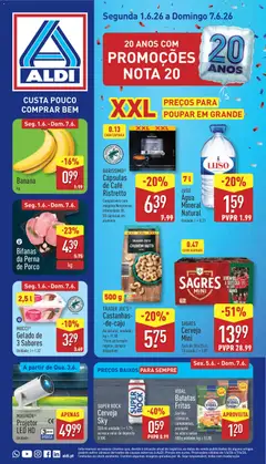 Pré-visualização do folheto da loja Aldi válida a partir de 01/06/2026