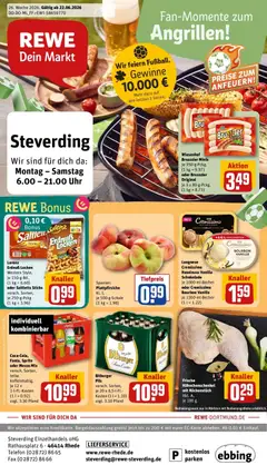 Vorschau von dem Prospekt des Geschäftes Rewe, gültig ab dem 21.06.2026