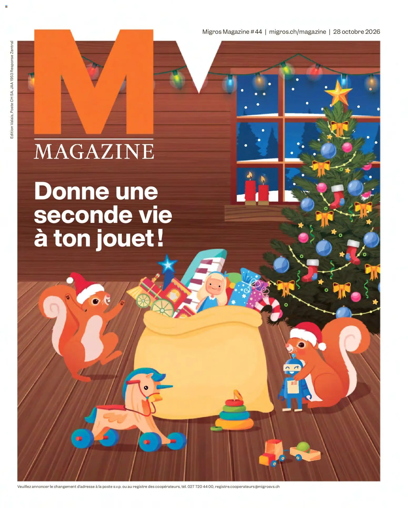Vorschau des Merkblatts Migros aktionen Magazine FR vom Shop Migros gültig von 29.10.2026 bis 04.11.2026