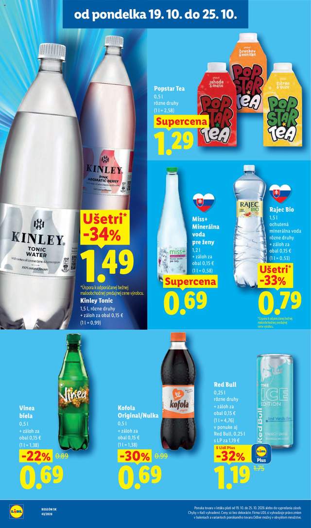 Nový Lidl leták od 19.10.