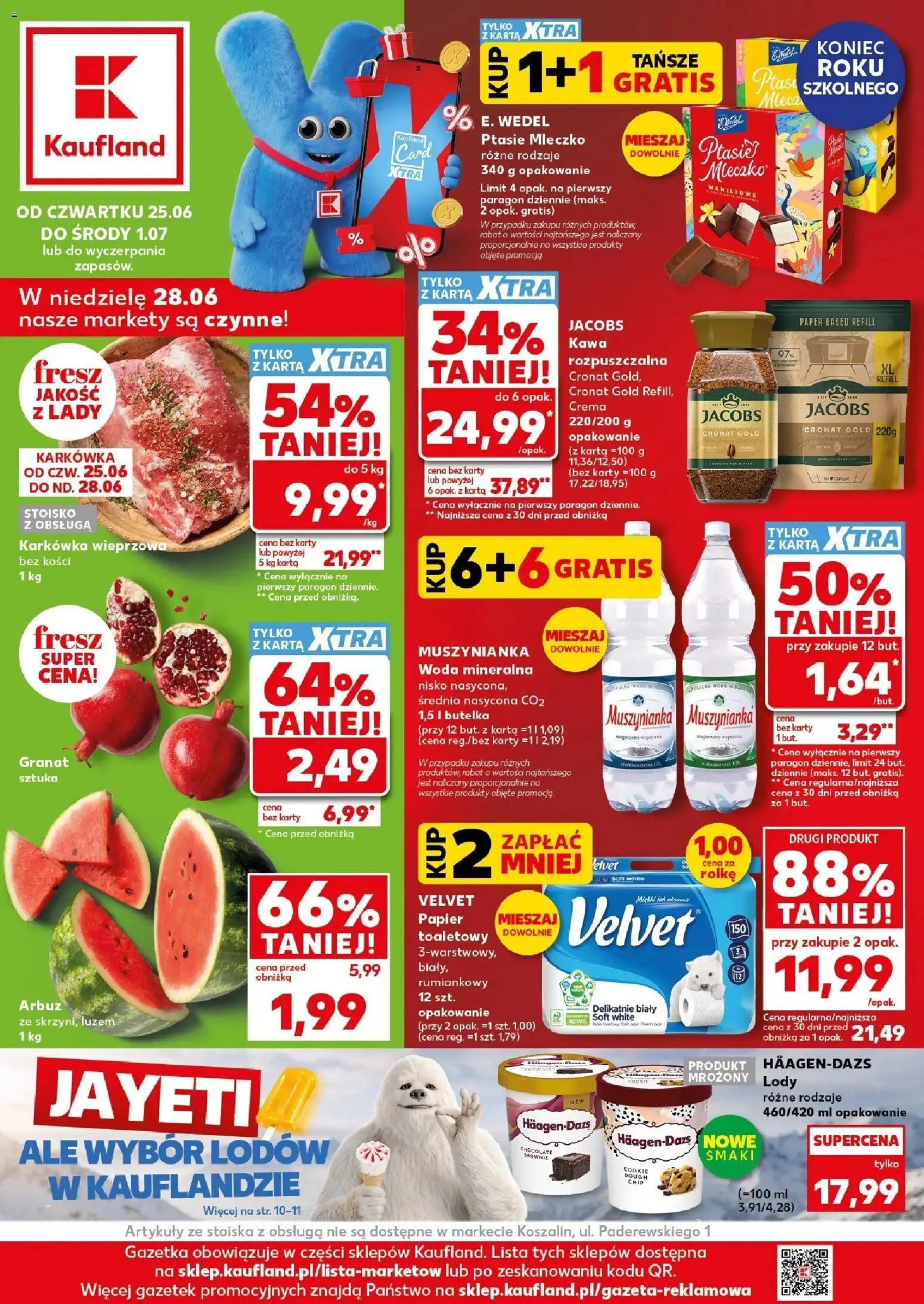 Pogląd gazetki "Kaufland gazetka" ze sklepu Kaufland ważnej od 25.06.2026
