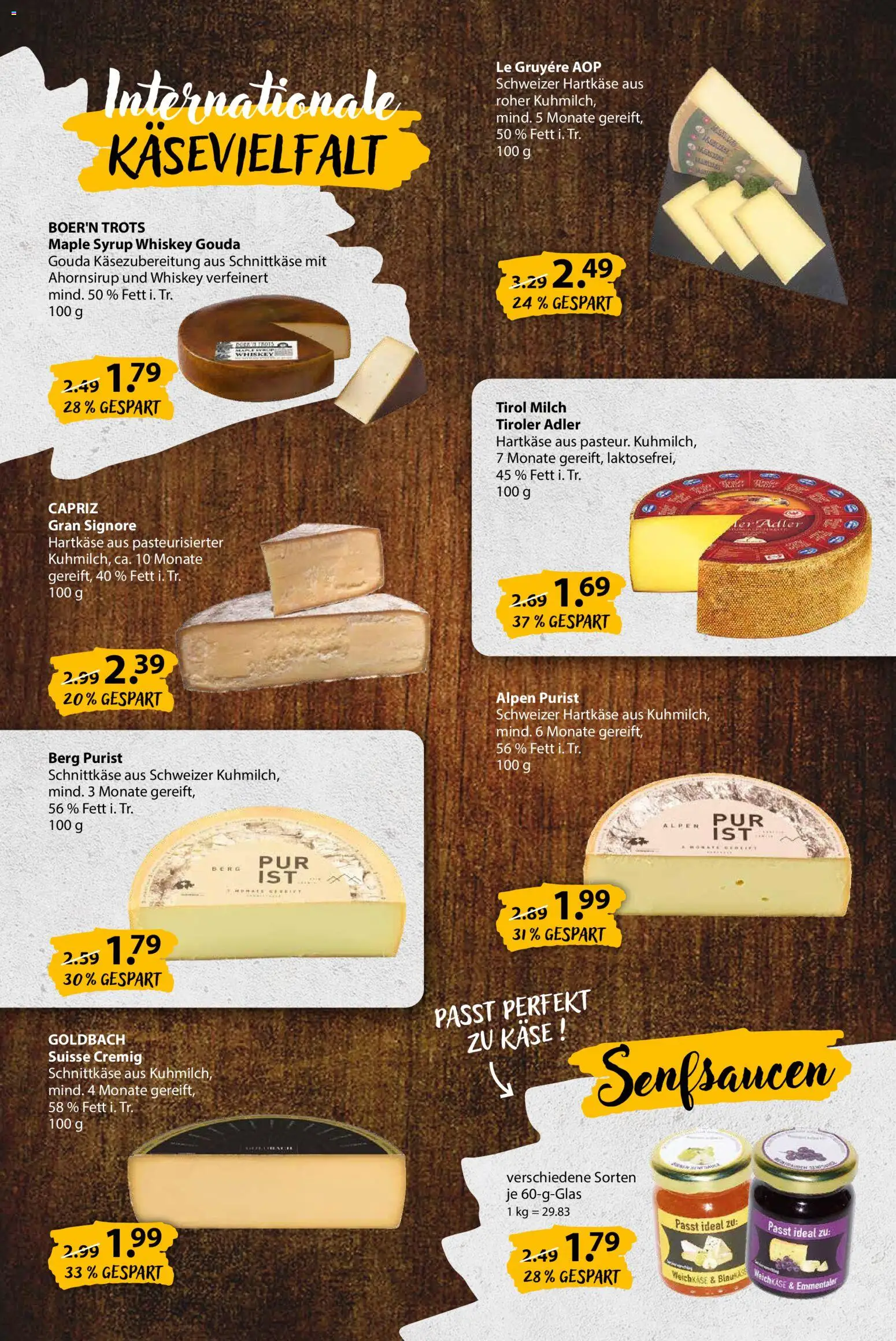 Vorschau von dem Prospekt des Geschäftes V-Markt, gültig ab dem 29.10.2026 - Käse, Milch, Whiskey, Gouda