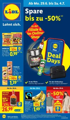 Vorschau von dem Prospekt des Geschäftes Lidl, gültig ab dem 28.06.2026