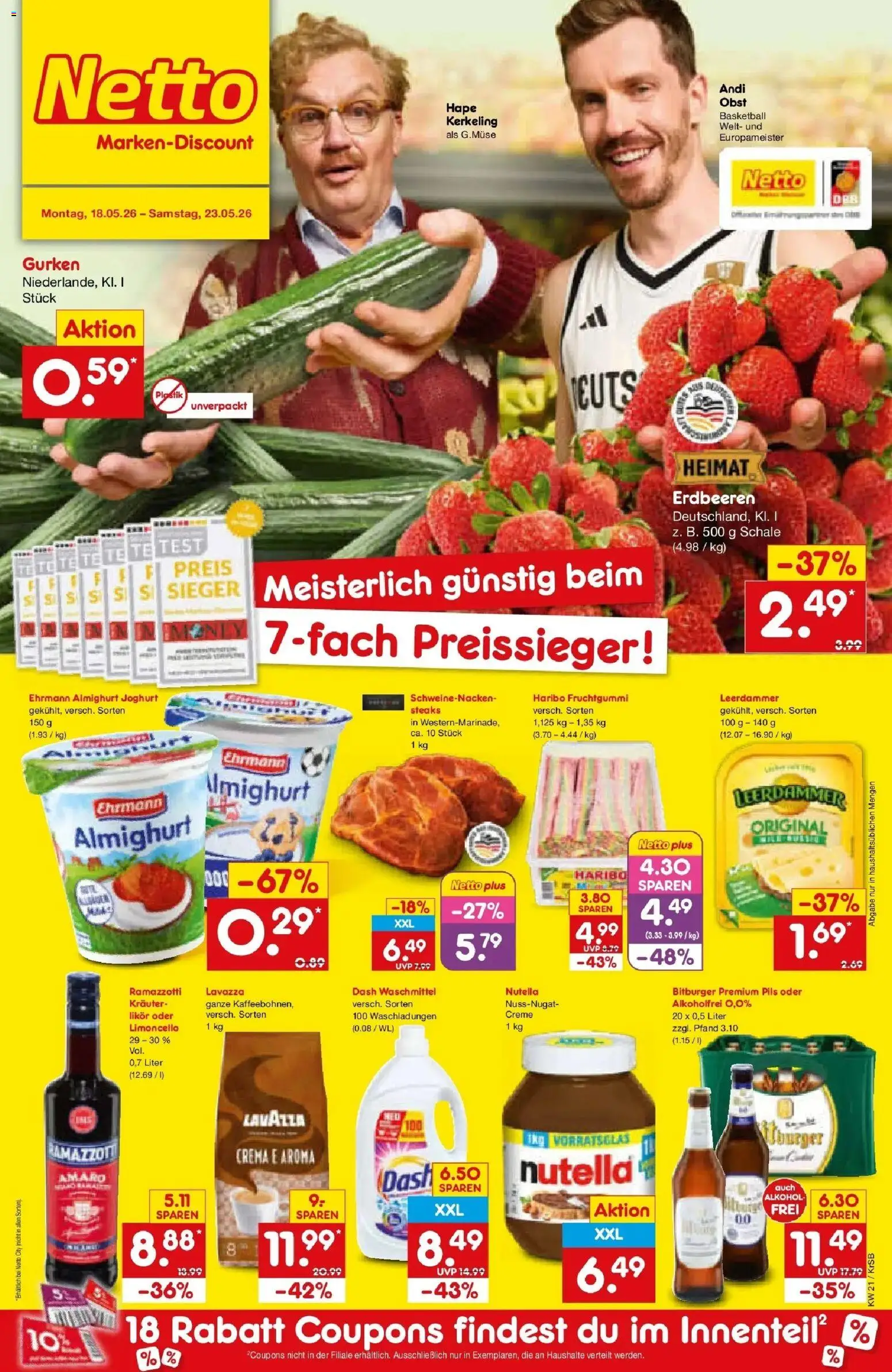 Vorschau von dem Prospekt des Geschäftes Netto Marken-Discount, gültig ab dem 17.05.2026