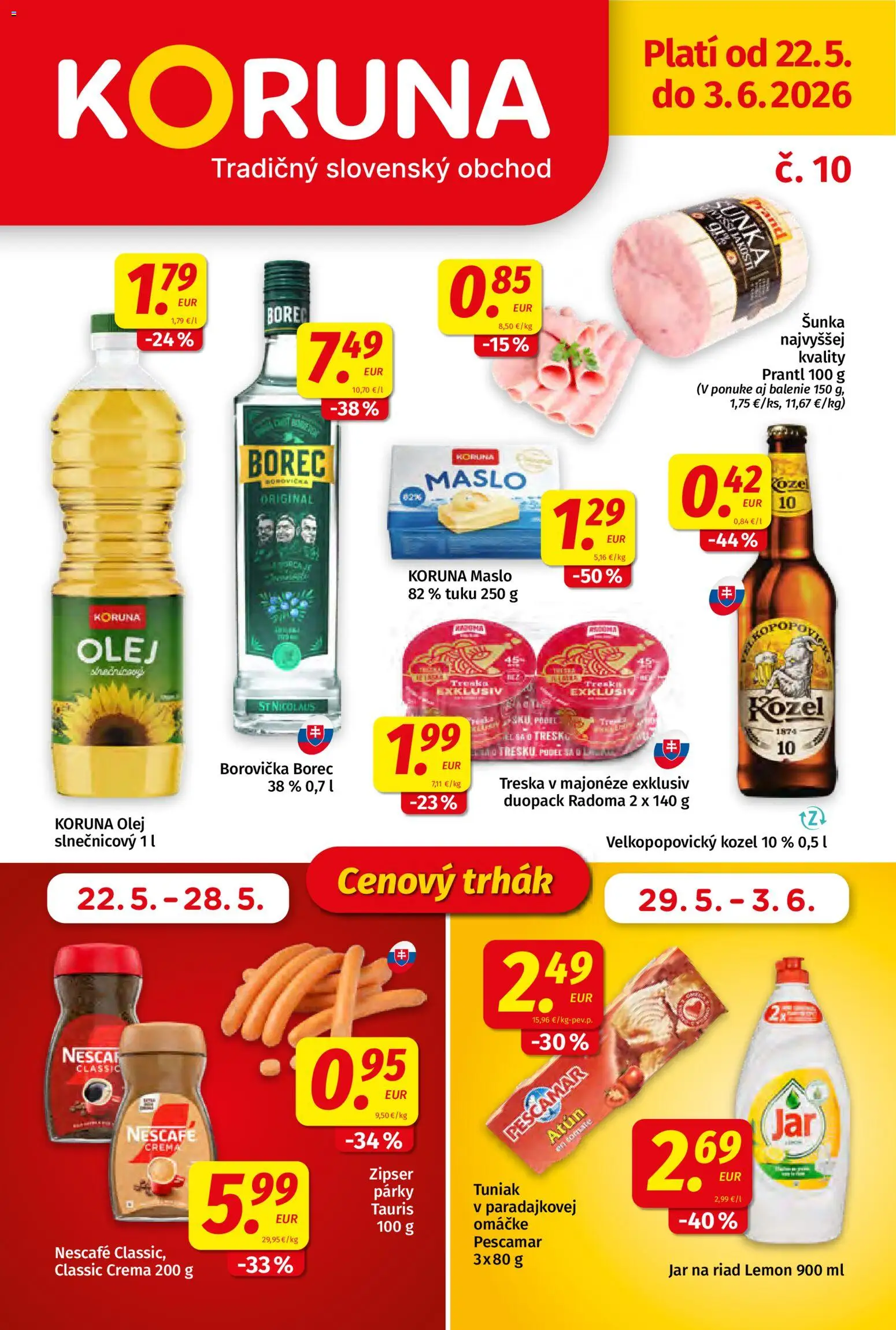 Náhľad Koruna letáku platného od 22.05.2026