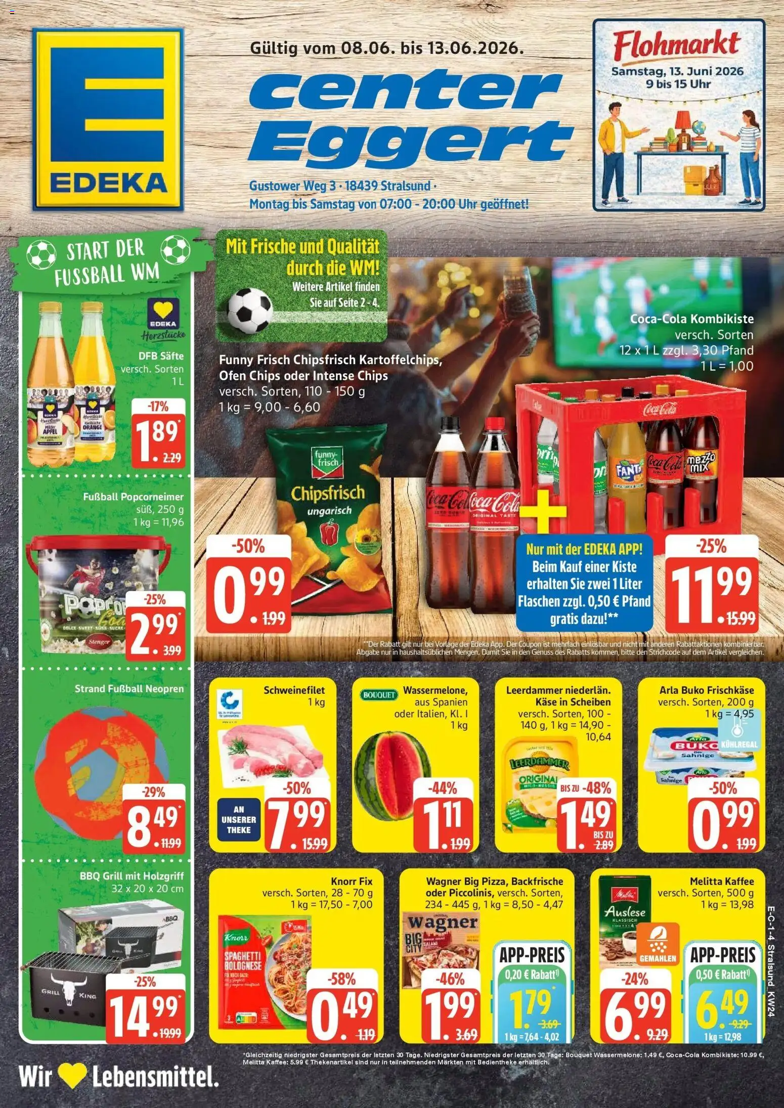 Vorschau von dem Prospekt des Geschäftes Edeka, gültig ab dem 08.06.2026