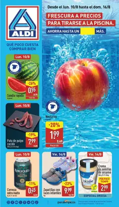 Vista previa del folleto de la tienda Aldi válido desde el 10/08/2026 