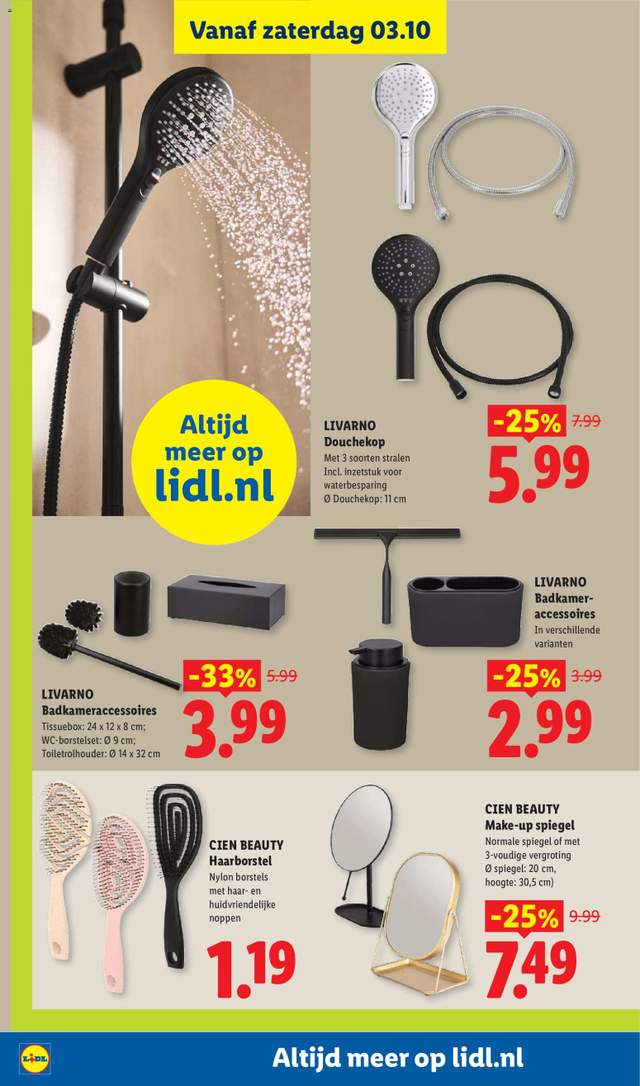 Nieuwe Lidl folder vanaf 28-09