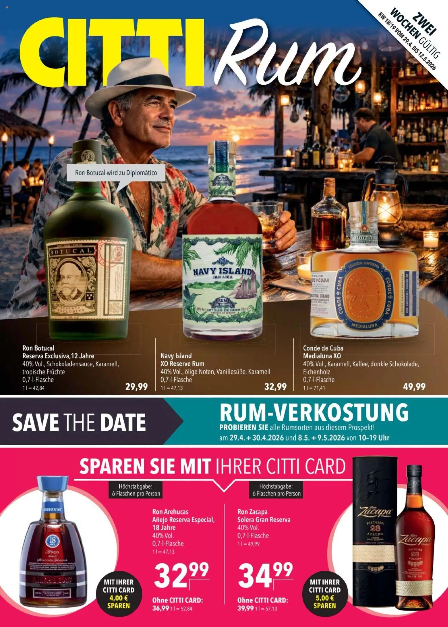 Eksempel på tilbudsavis CITTI - Rom fra butik CITTI gyldig fra 29/04/2026