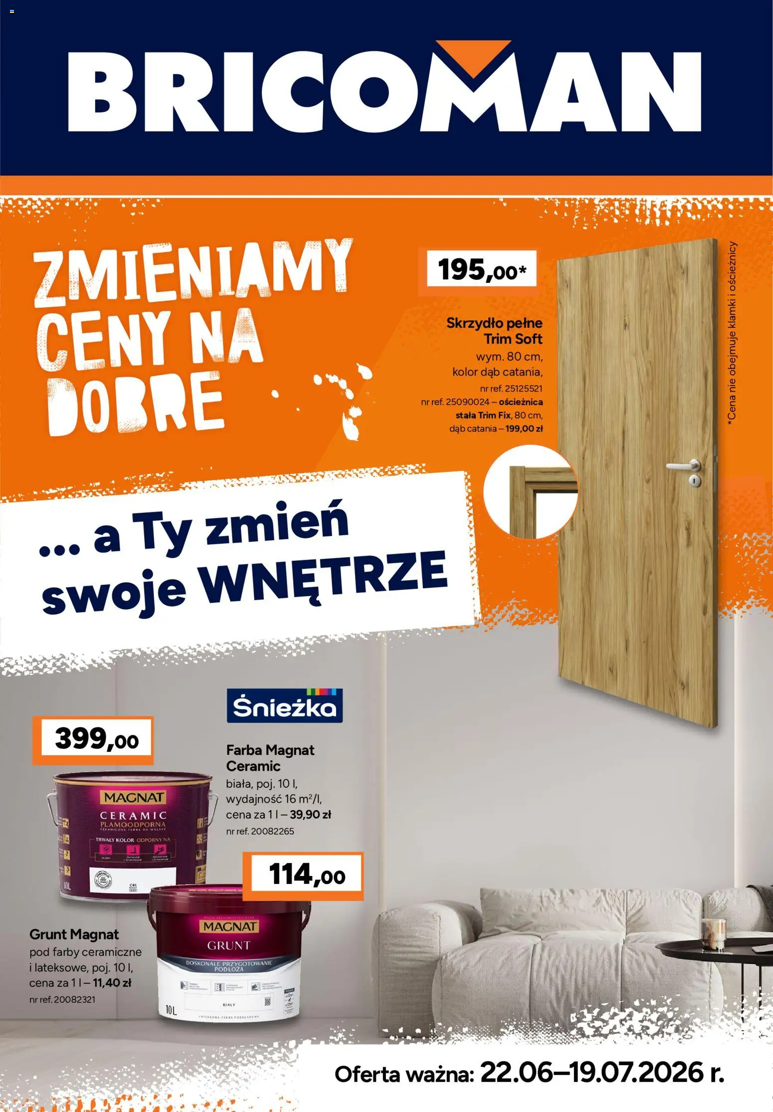 Pogląd gazetki "Bricoman gazetka" ze sklepu Bricoman ważnej od 22.06.2026