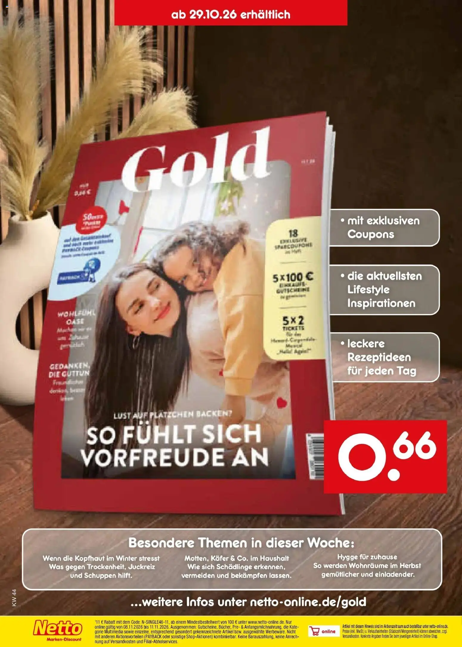 Vorschau von dem Prospekt des Geschäftes Netto Marken-Discount, gültig ab dem 26.10.2026