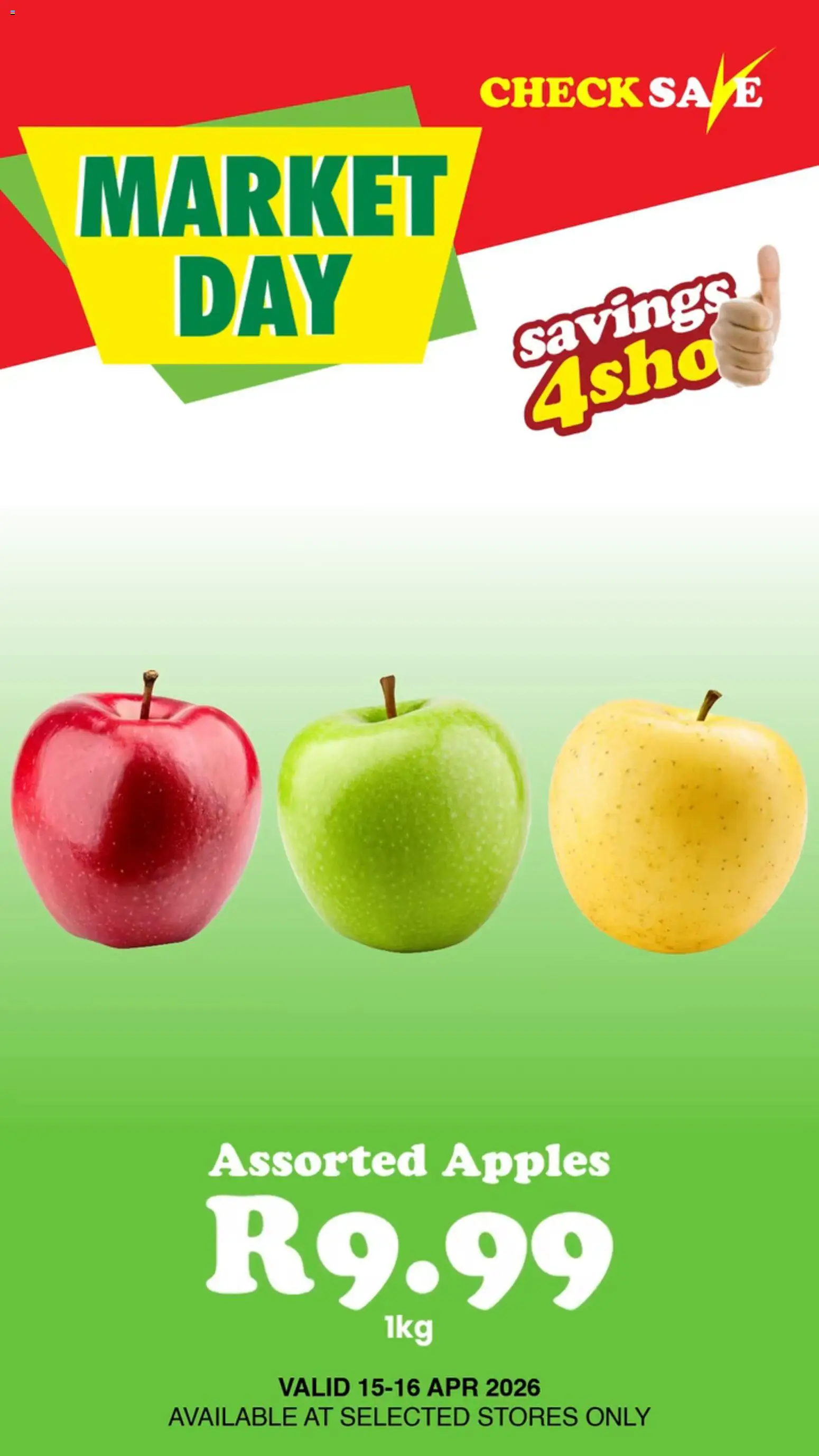 Check Save Market Day from 15/04 - 16/04/2026