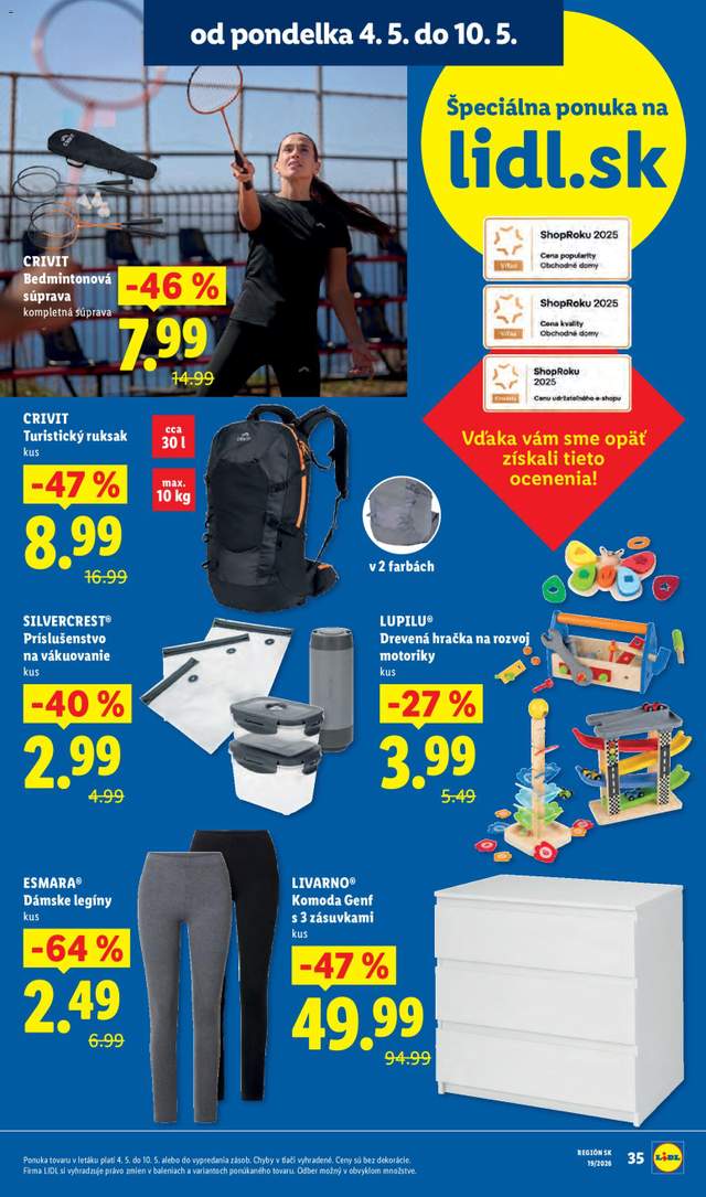 Nový Lidl leták od 04.05.