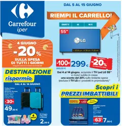 Anteprima dell'opuscolo Carrefour volantino Iper - Carugate dal negozio Carrefour valido da 05/06/2026