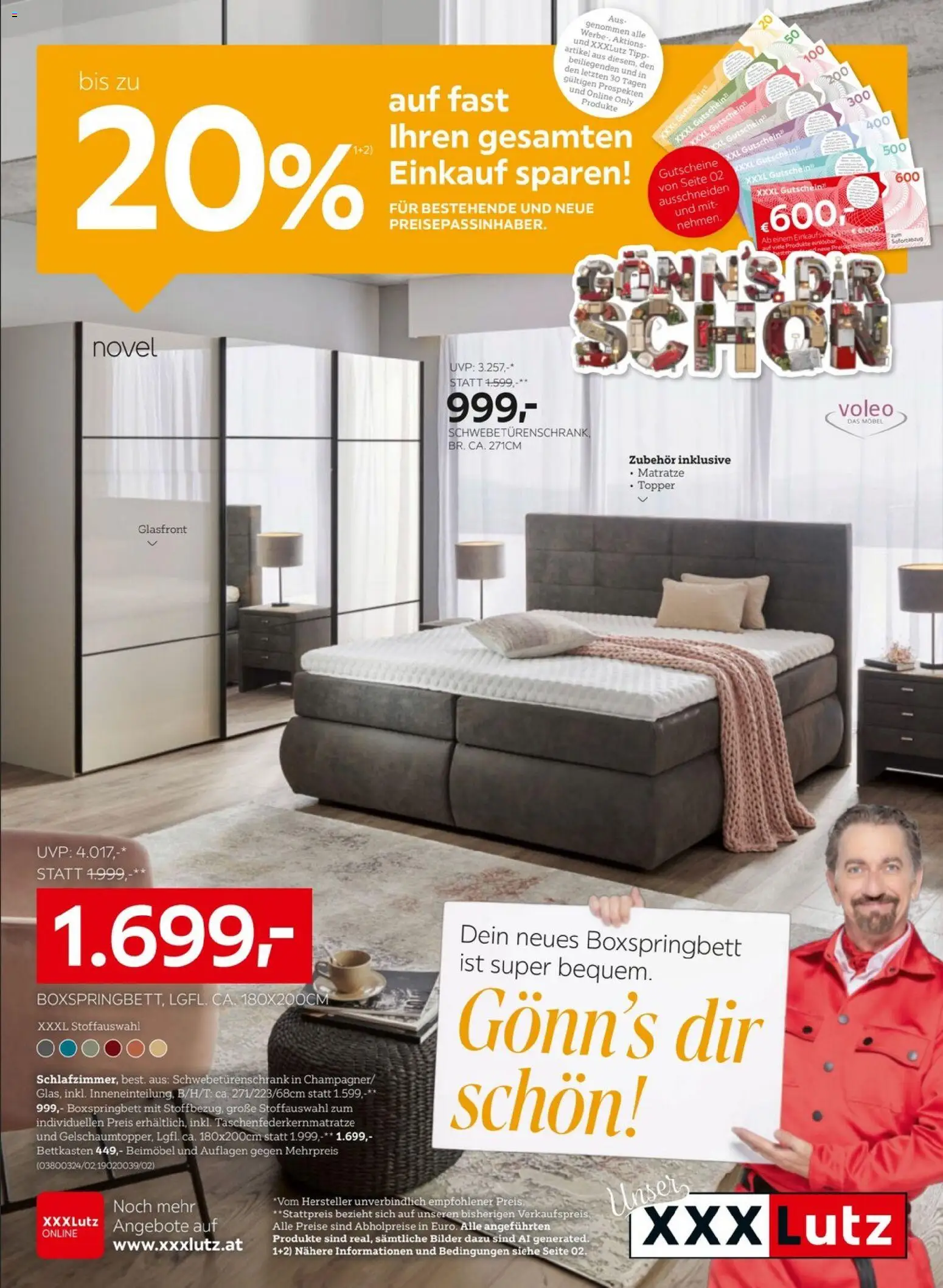 Vorschau der Angebote: XXXLutz XXXLutz Gönn's dir schön gültig ab 08.09.2026