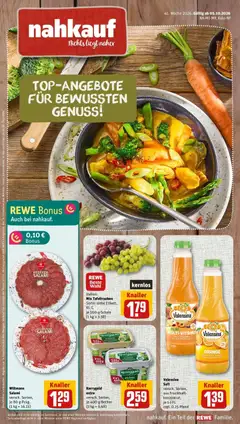 Vorschau von dem Prospekt des Geschäftes Rewe, gültig ab dem 05.10.2026