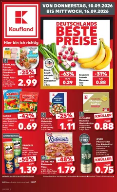 Vorschau von dem Prospekt des Geschäftes Kaufland, gültig ab dem 10.09.2026