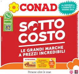 Anteprima dell'opuscolo Conad volantino Lombardia dal negozio Conad valido da 04/06/2026