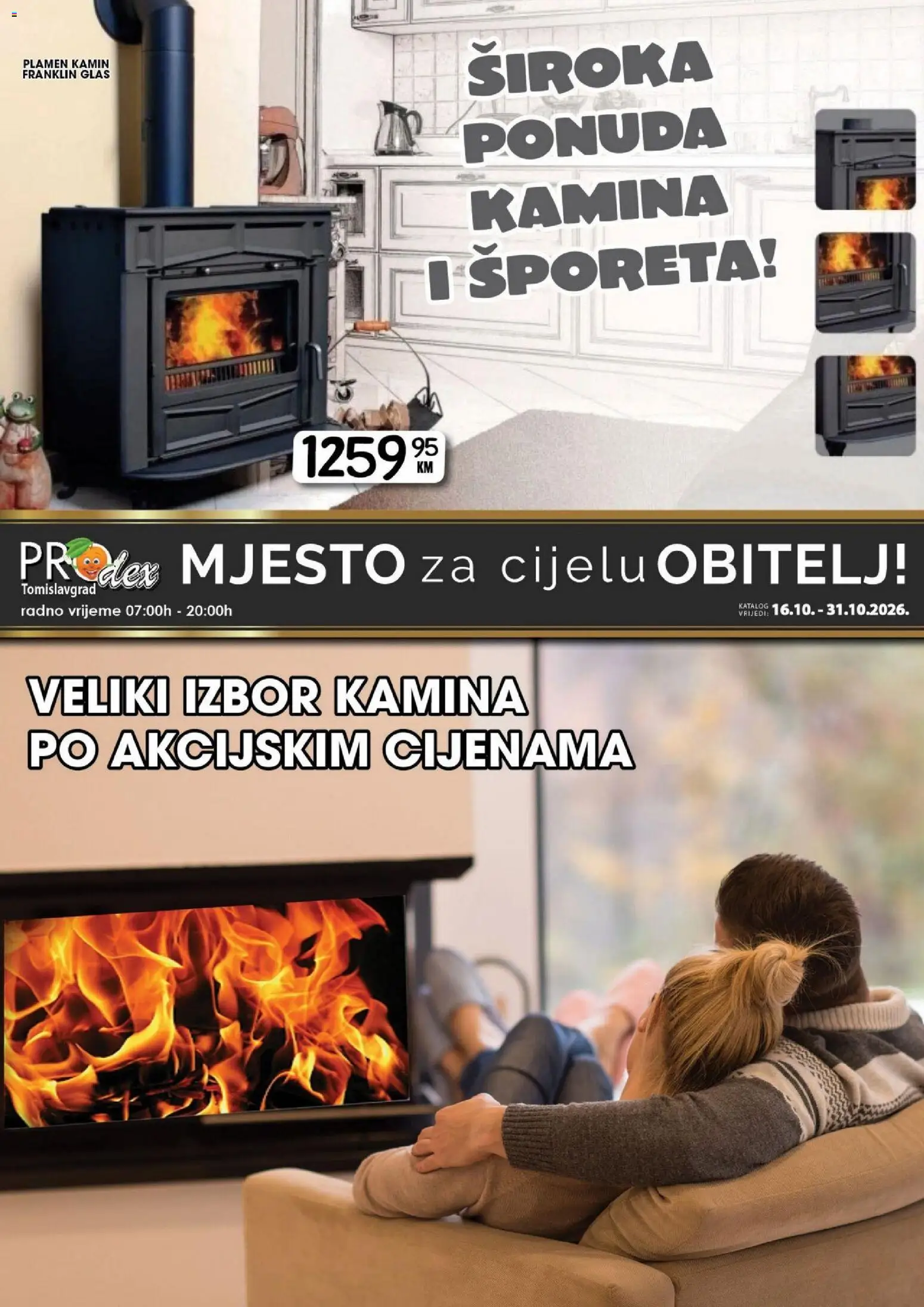 Pregled letka Prodex katalog trgovine Prodex vrijedi od 16.10.2026