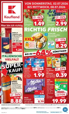 Vorschau von dem Prospekt des Geschäftes Kaufland, gültig ab dem 02.07.2026