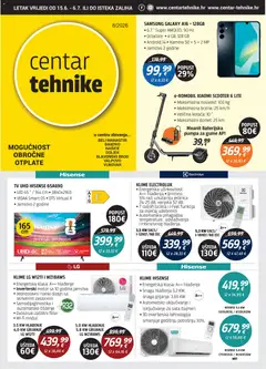 Pregled letka Centar Tehnike Katalog trgovine Centar Tehnike vrijedi od 15.06.2026