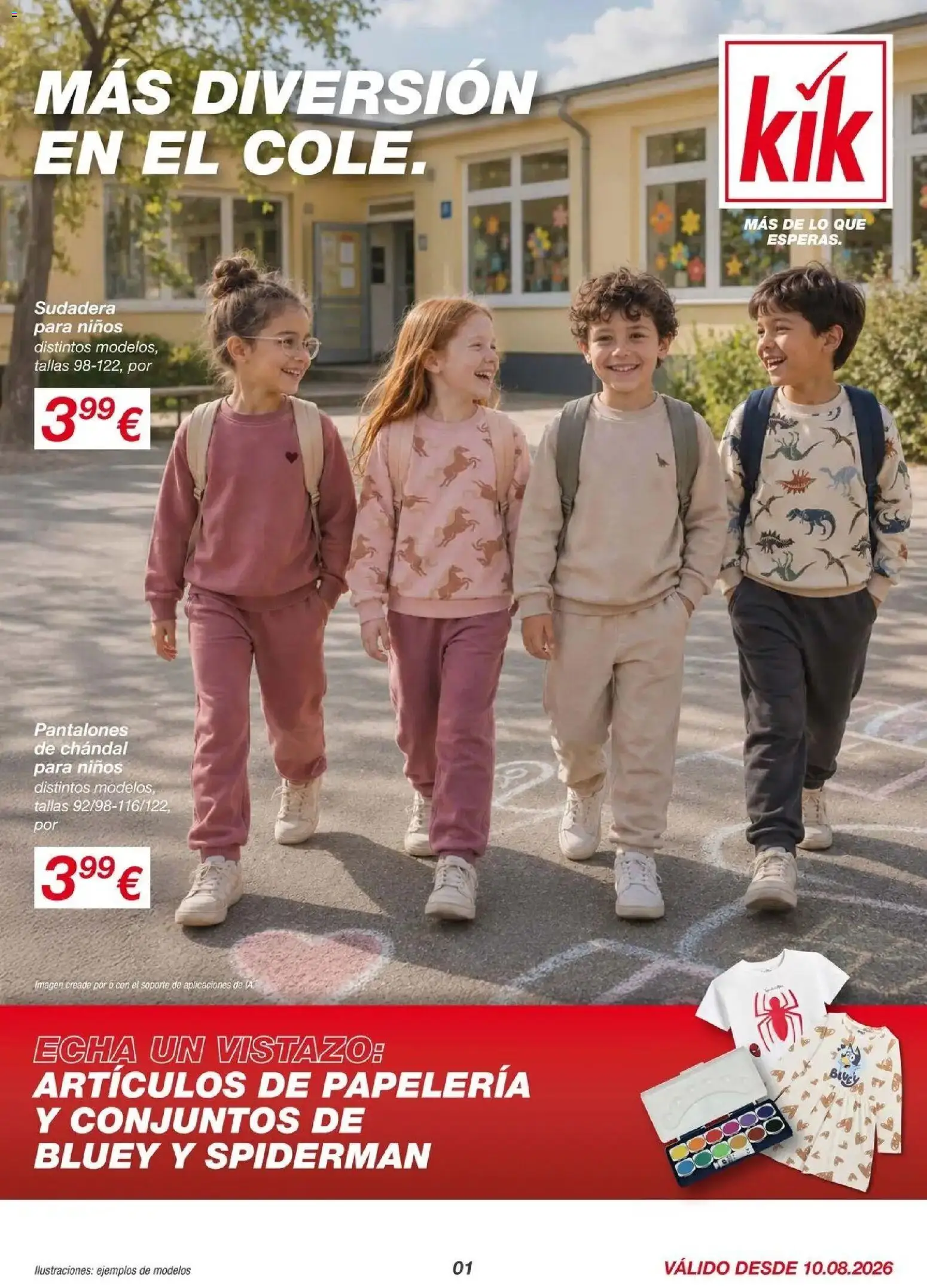 Vista previa del folleto de la tienda KIK válido desde el 07/08/2026 