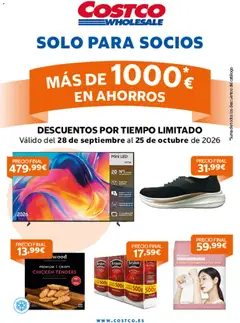Vista previa del folleto de la tienda Costco válido desde el 28/09/2026 