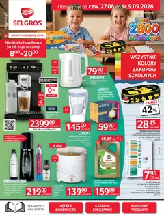 Pogląd gazetki "Selgros cash&carry gazetka - Oferta przemysłowa" ze sklepu Selgros cash&carry ważnej od 27.08.2026