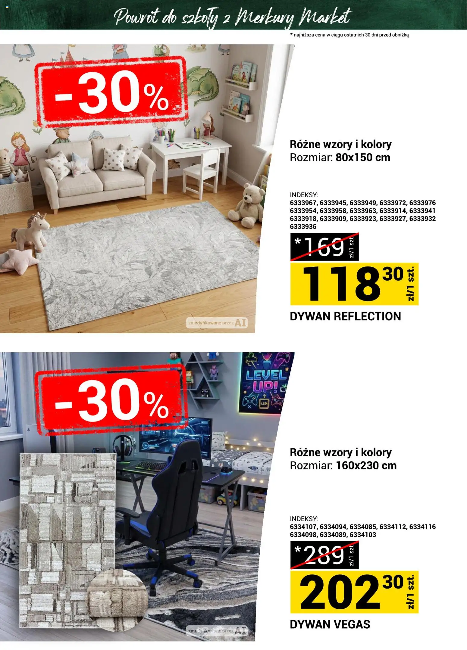 Pogląd gazetki "Merkury Market gazetka - Powrót do szkoły" ze sklepu Merkury Market ważnej od 22.08.2026