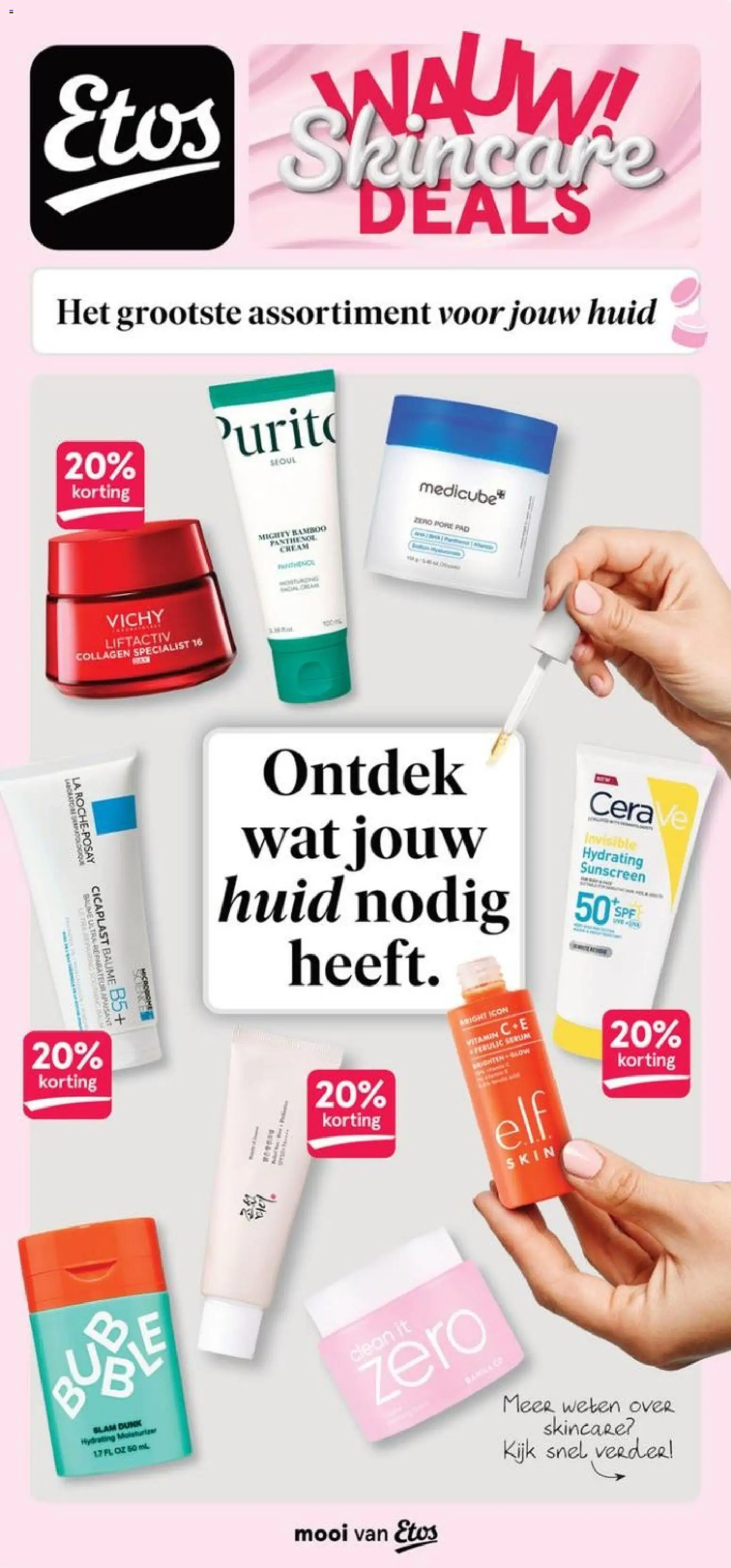 Voorbeeld van Etos folder - Huidverzorging van winkel Etos geldig vanaf 04-05-2026