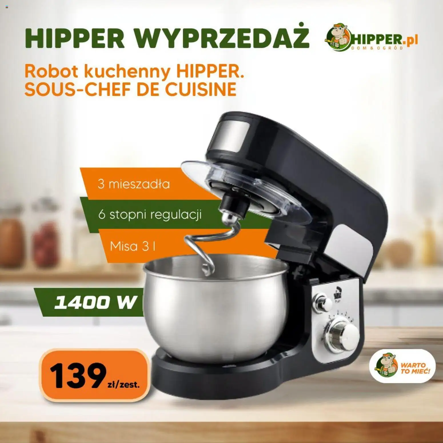 Pogląd gazetki "Hipper gazetka" ze sklepu Hipper ważnej od 03.07.2026