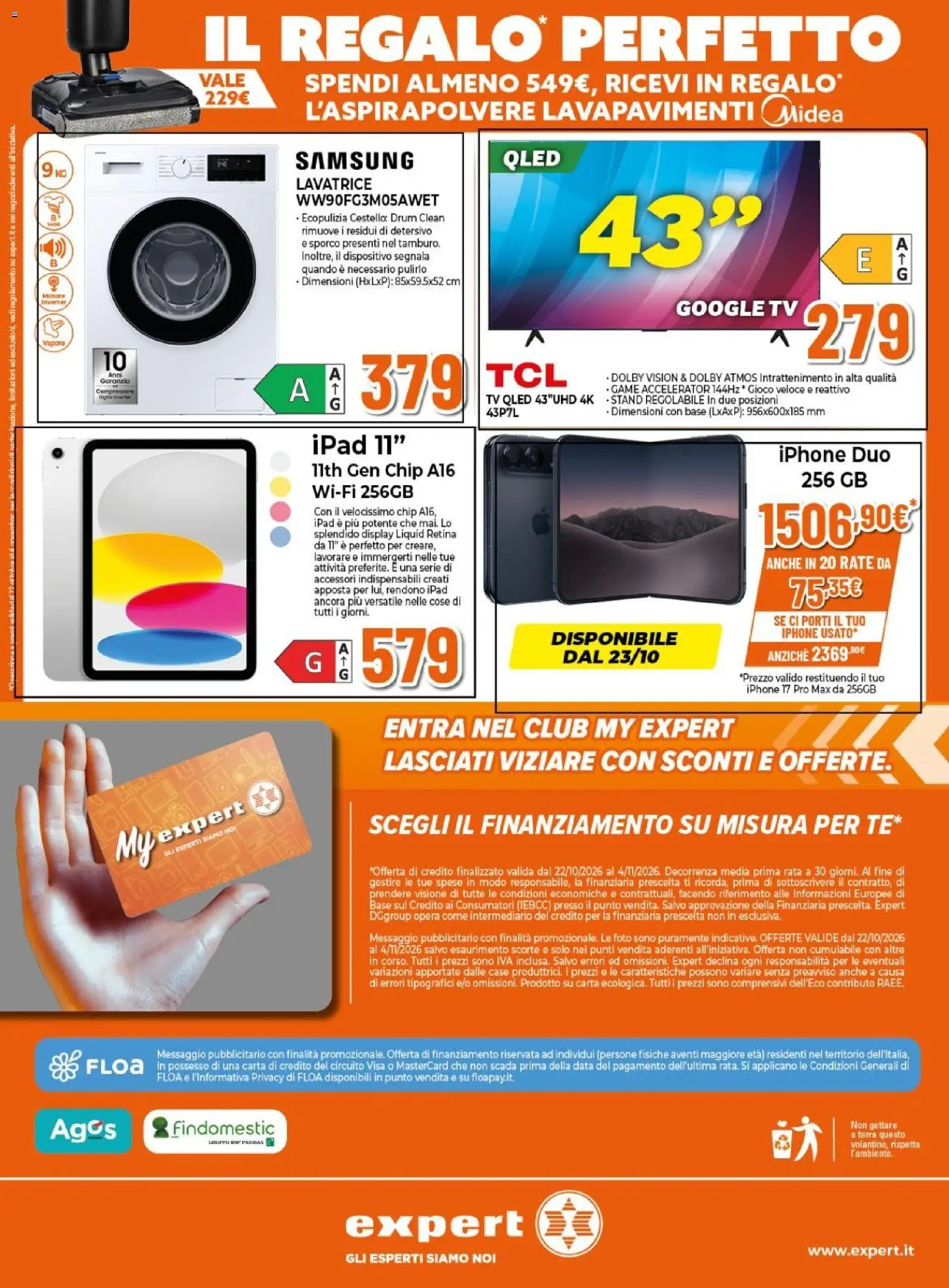 Anteprima dell'opuscolo Expert volantino dal negozio Expert valido da 22/10/2026