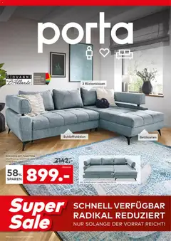 Vorschau von dem Prospekt des Geschäftes Porta!, gültig ab dem 23.07.2026