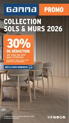 Prévisualisation de GAMMA - Special Sols du magasin GAMMA formulaire valide 01/07/2026