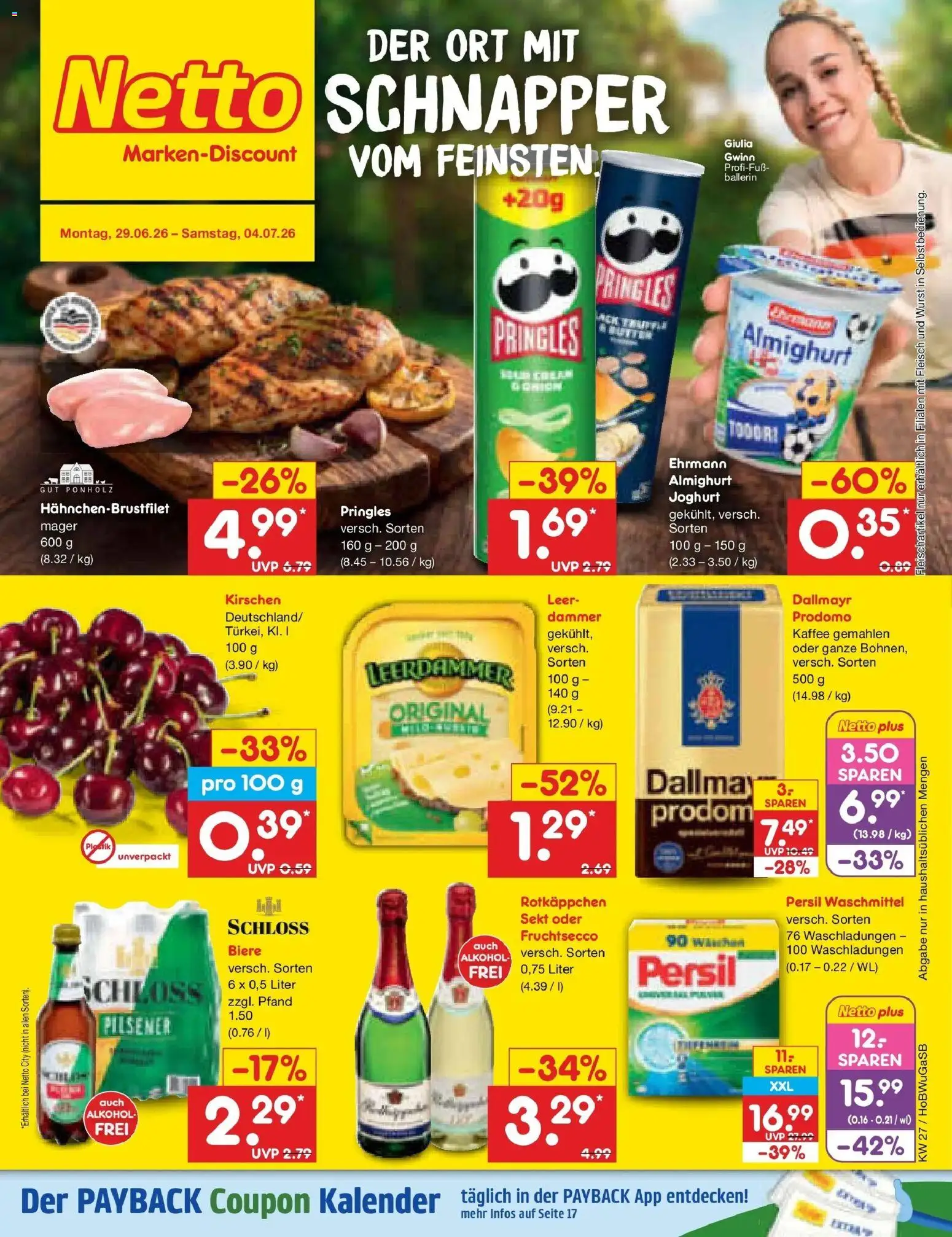 Vorschau von dem Prospekt des Geschäftes Netto Marken-Discount, gültig ab dem 28.06.2026