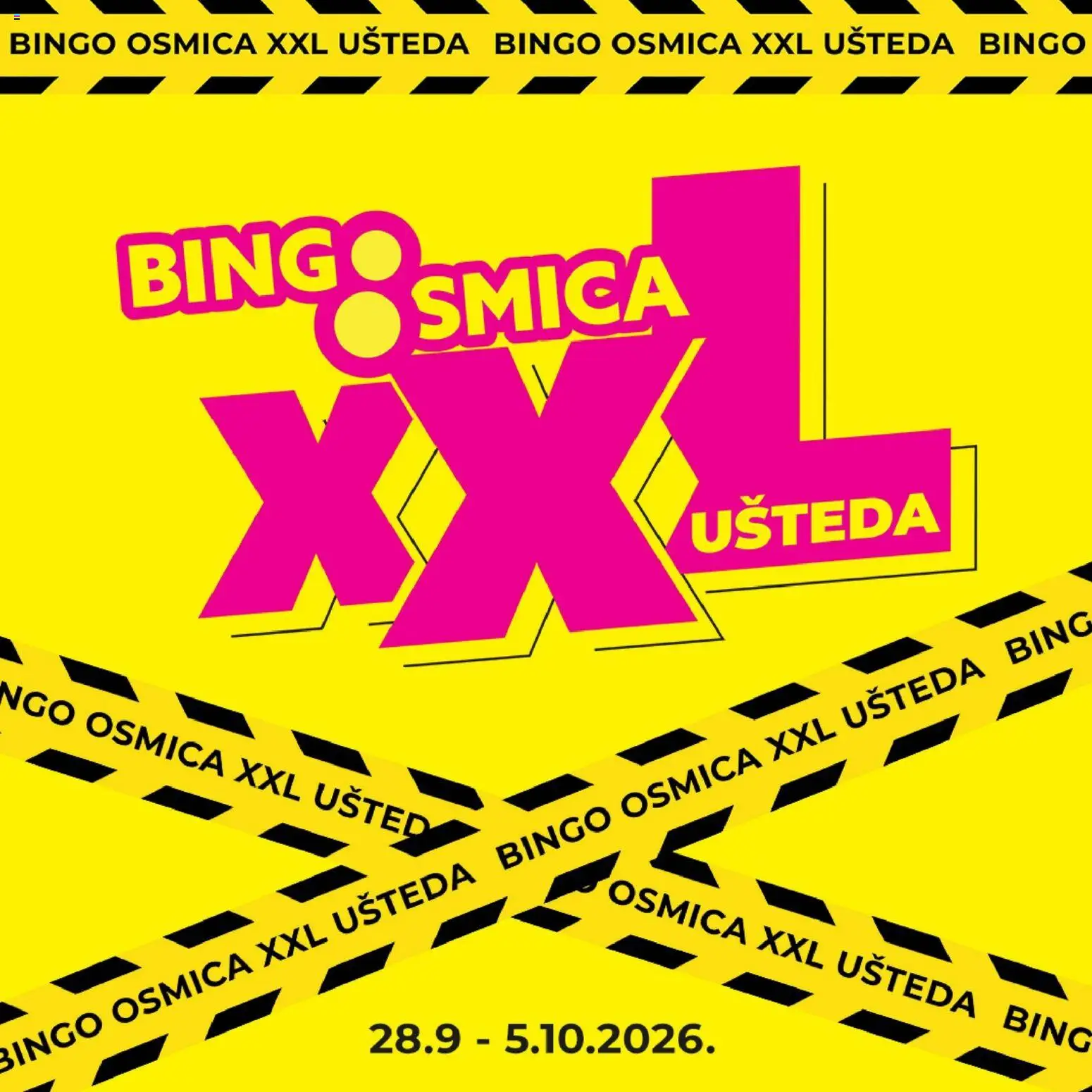 Pregled letka Bingo katalog trgovine Bingo vrijedi od 28.09.2026