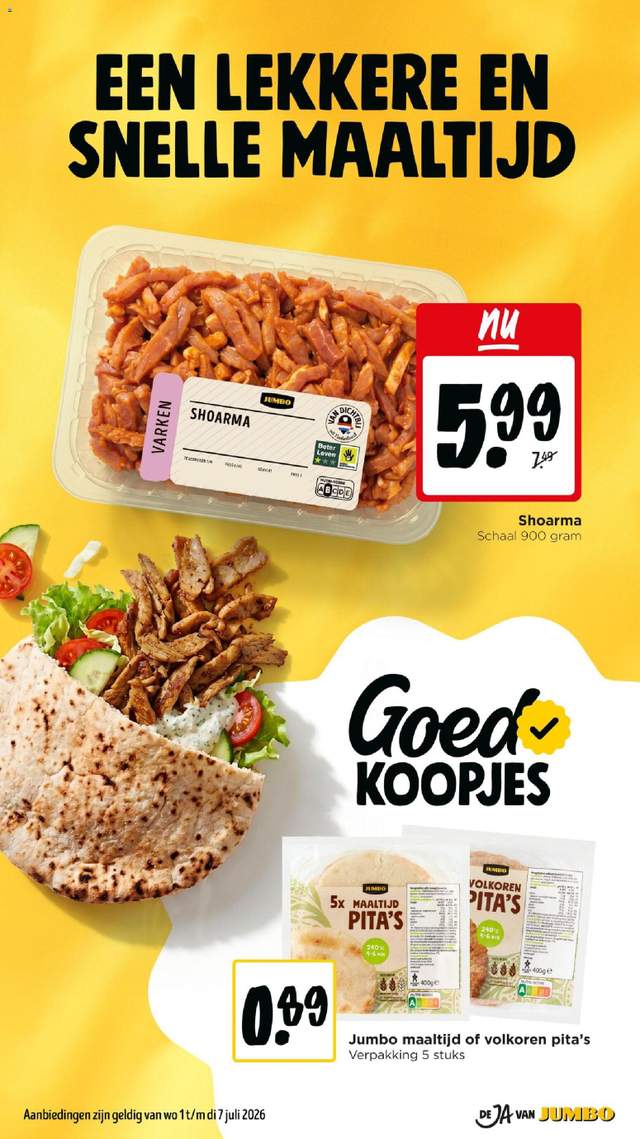 Nieuwe Jumbo folder vanaf 01-07