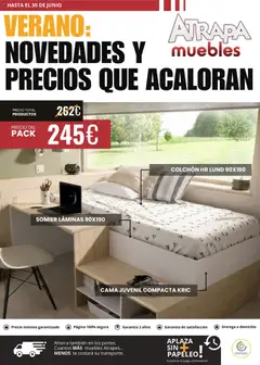 Vista previa del folleto de la tienda Atrapa Muebles válido desde el 01/06/2026 