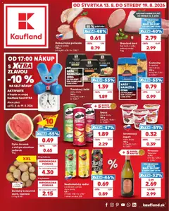 Náhľad Kaufland letáku platného od 13.08.2026