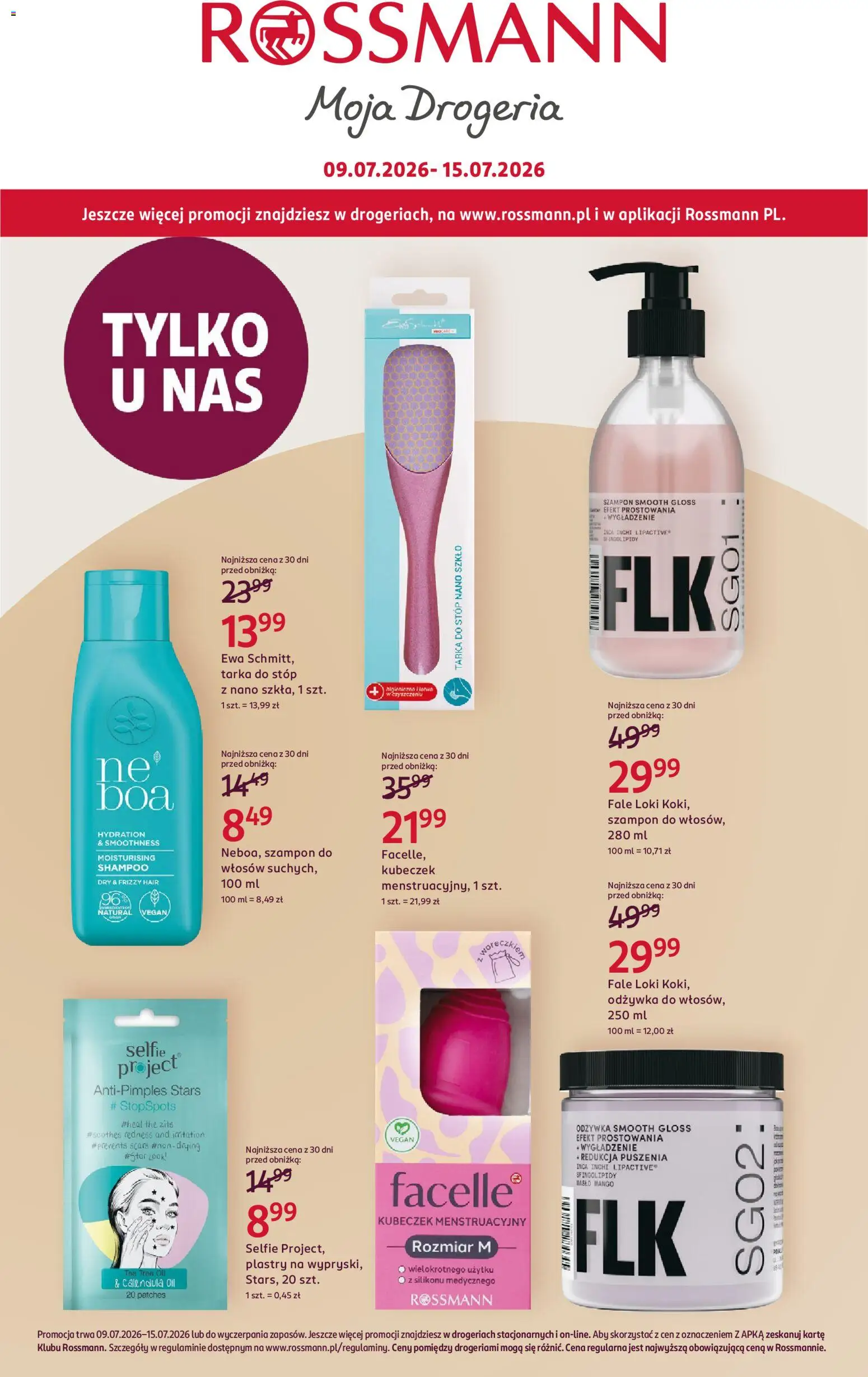 Pogląd gazetki "Rossmann gazetka" ze sklepu Rossmann ważnej od 09.07.2026