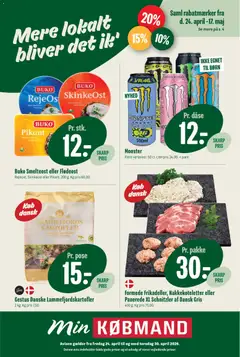 Eksempel på tilbudsavis Min Købmand - Tilbudsavis uge 18 fra butik Min Købmand gyldig fra 24/04/2026