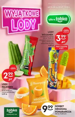 Pogląd gazetki "Żabka gazetka - Katalog lodowy" ze sklepu Żabka ważnej od 26.08.2026