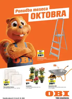 Predogled kataloga iz trgovine OBI veljaven od 01.10.2026